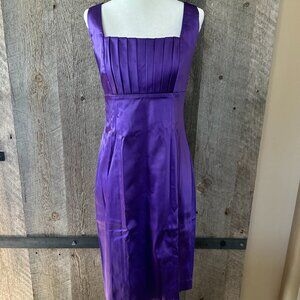 Calvin Klein Purple Cocktail Dress